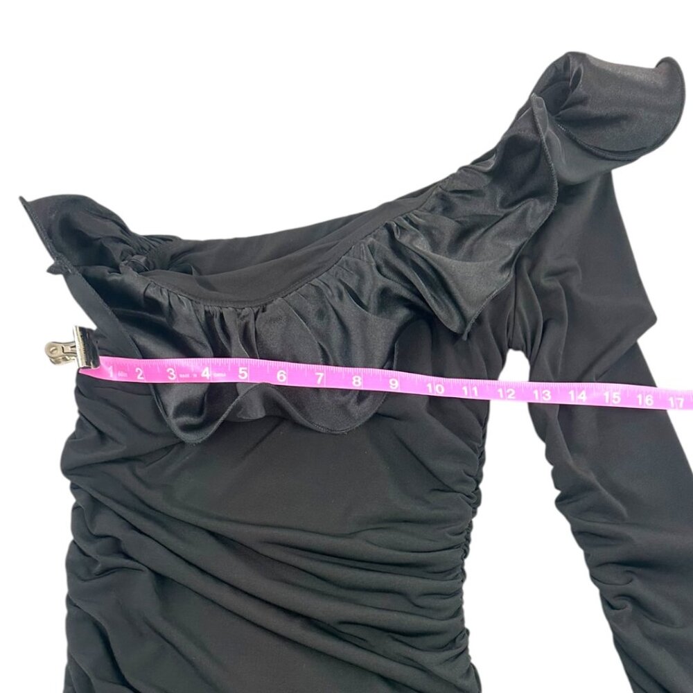 Y2K Arden B. Ruffled One Shoulder Mini Dress - Picture 8 of 9